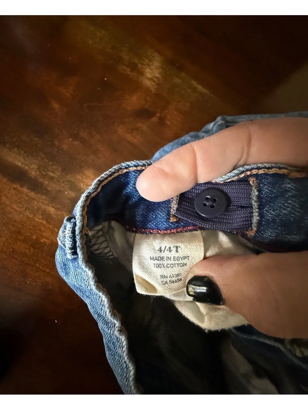 Polo Ralph Lauren Toddler Blue Denim Jeans Size 4T